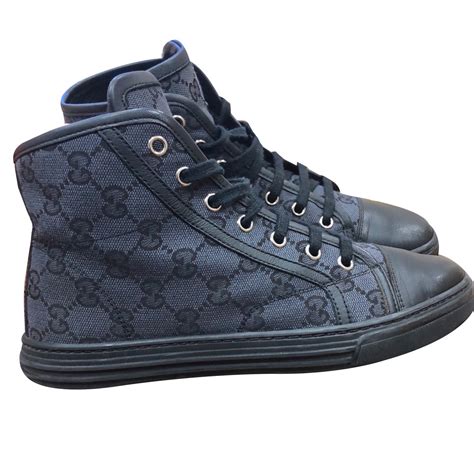 gucci trainers womens black